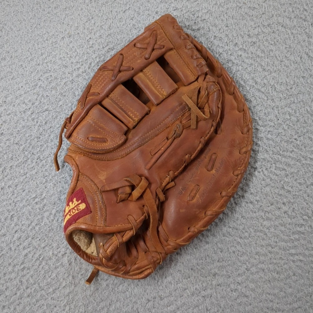 Shoeless Joe 1st Basemans Mitt Brown Leather 2400 Unique Tobacco Baseball Glove